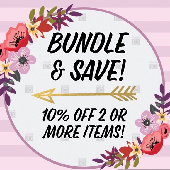 Bundle your items & get AT LEAST 10% off!!! - Picture 1 of 1